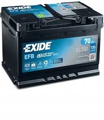 Akumulator Exide EFB EL700 12V 70Ah 760A - obrazek 3