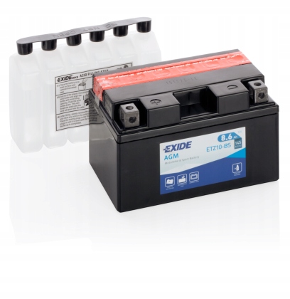 Akumulator motocyklowy Exide ETZ10-BS ( YTZ10S, FTZ10S) - obrazek 2