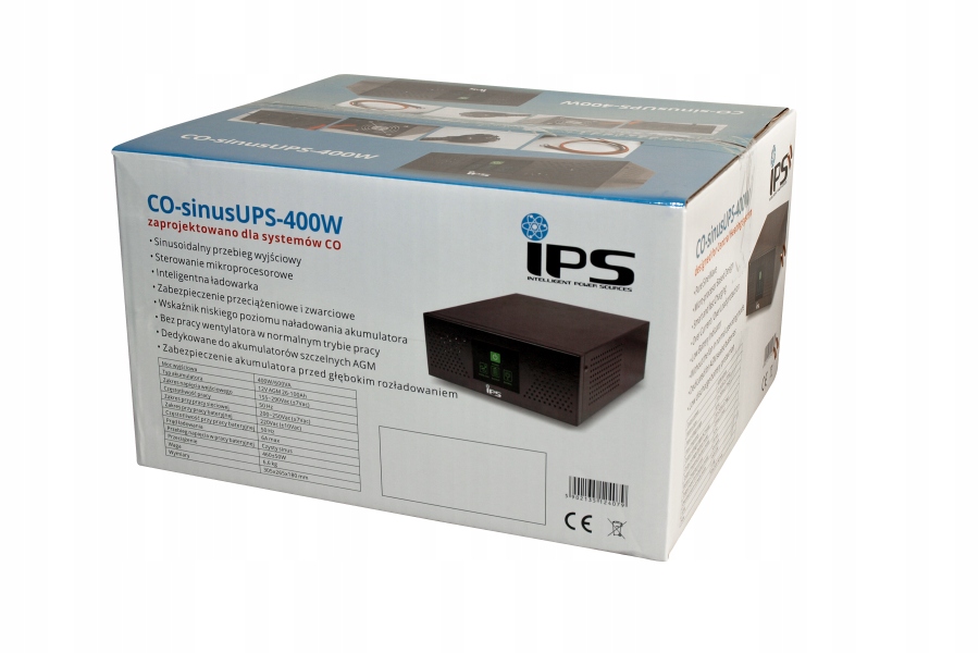 Zasilacz awaryjny IPS Co-sinus 400W - obrazek 3