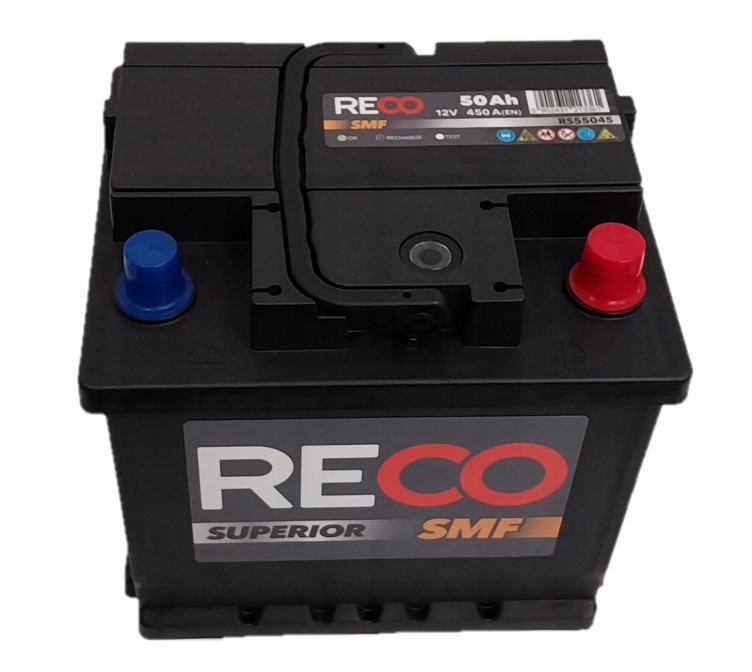 Akumulator Reco SMF 12V 50Ah 450A RS55045