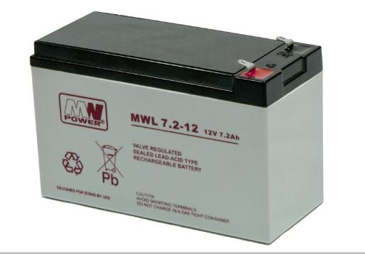 Akumulator MW Power MWL 7,2-12 12V 7,2Ah