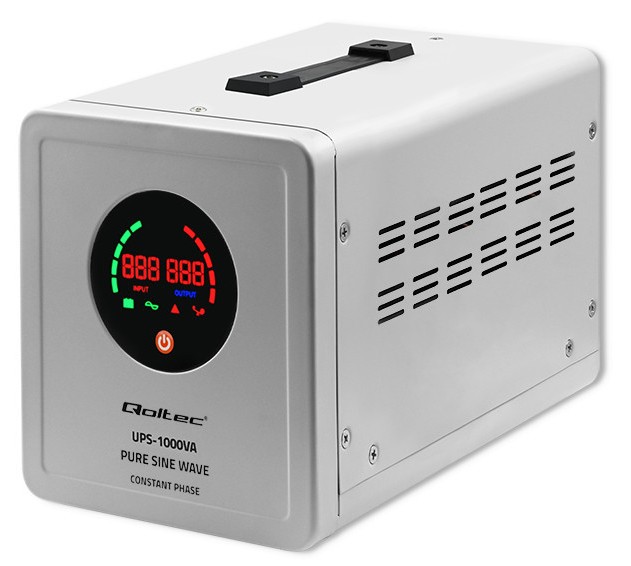 Zasilacz awaryjny Qoltec 1000Va/700W model 50717