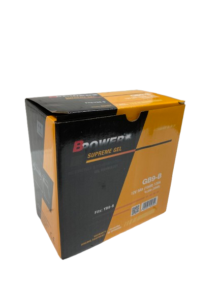 Akumulator Bpower GB9-B (YB9-B) 12V 9Ah - obrazek 2