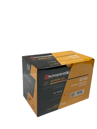 Akumulator Bpower GTX9 (YTX9-BS) 12V 8Ah - obrazek 2